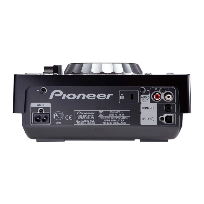 Pioneer DJ CDJ-350 Back