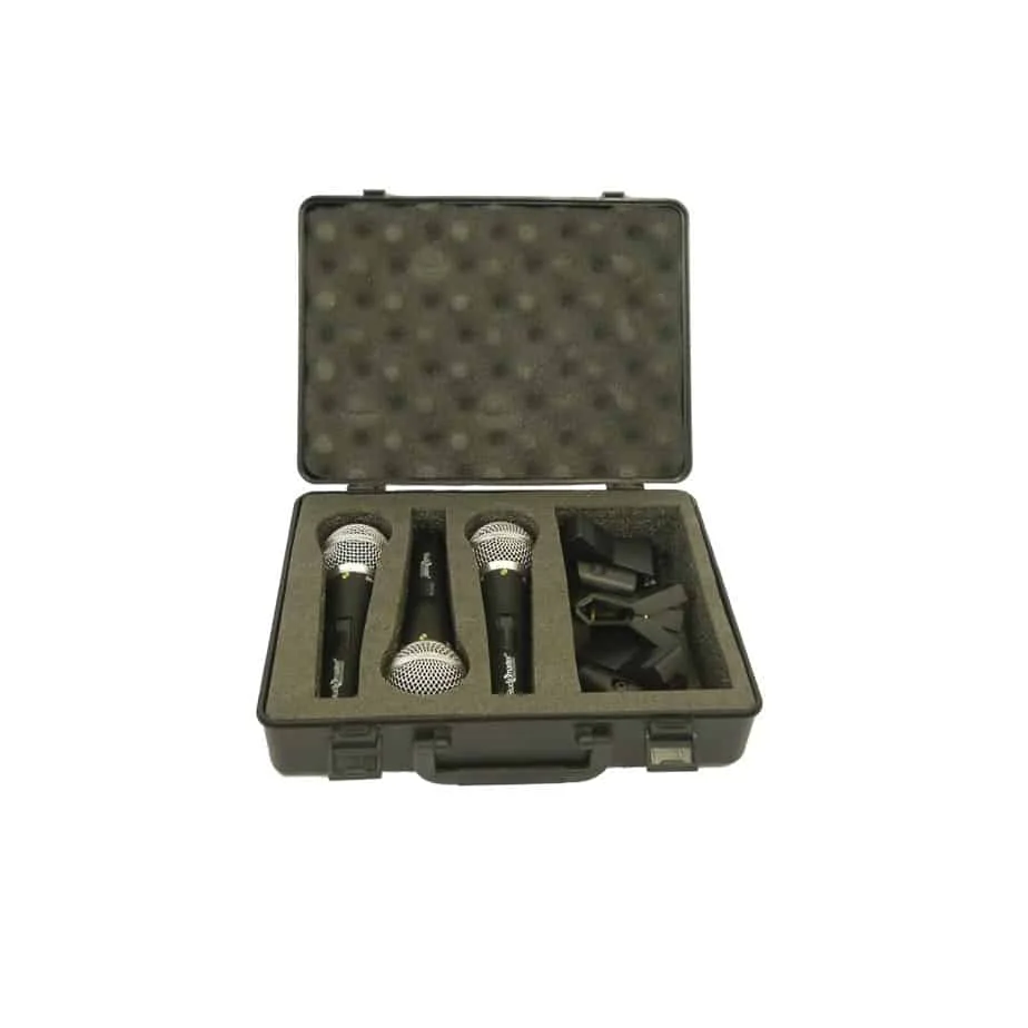 Studiomaster TRIO 100 Dynamic Microphone (Pack of 3) 2 Studiomaster TRIO 100 Dynamic Microphone (Pack of 3) - Image 2