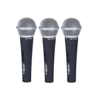 Studiomaster TRIO 100 Dynamic Microphone (Pack of 3)