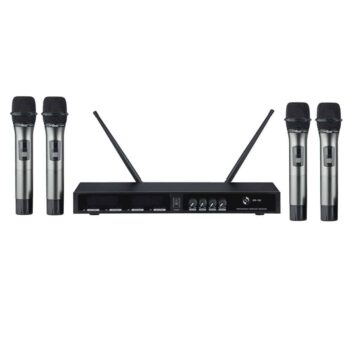 Studiomaster XR 100 4H 4 Hand Wireless Microphone Set