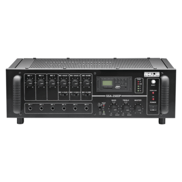 Ahuja SSA-250DP 250-Watt Amplifier with Built-in Digital Player, USB, BT
