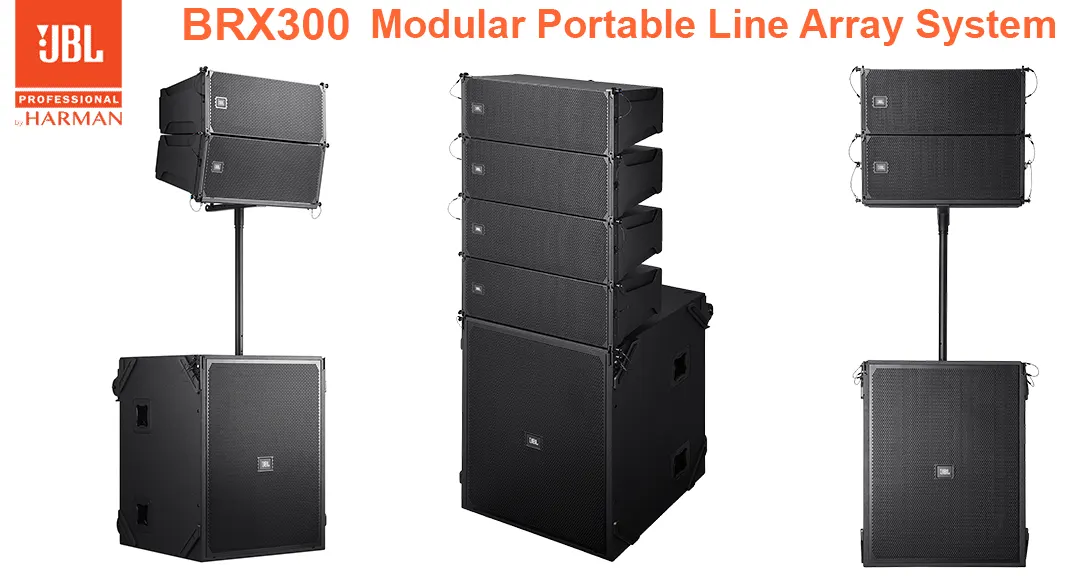 JBL BRX300 Series Portable Line Array System Demo and Training