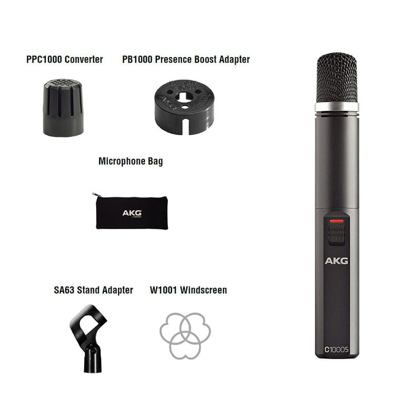 AKG C1000 S INCLUDED ACCESSORIES
