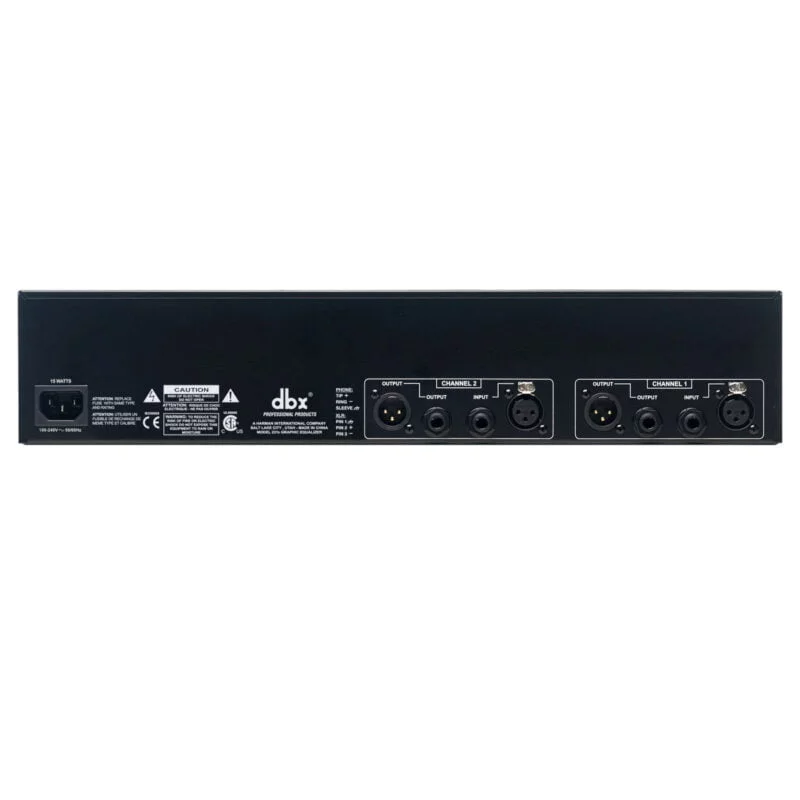 DBX 231S Equalizer Back photo