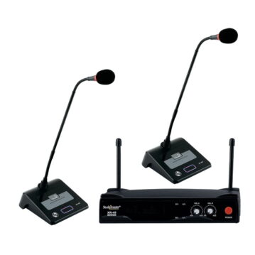 Studiomaster XR 40 CC Dual UHF Wireless Conference Microphone