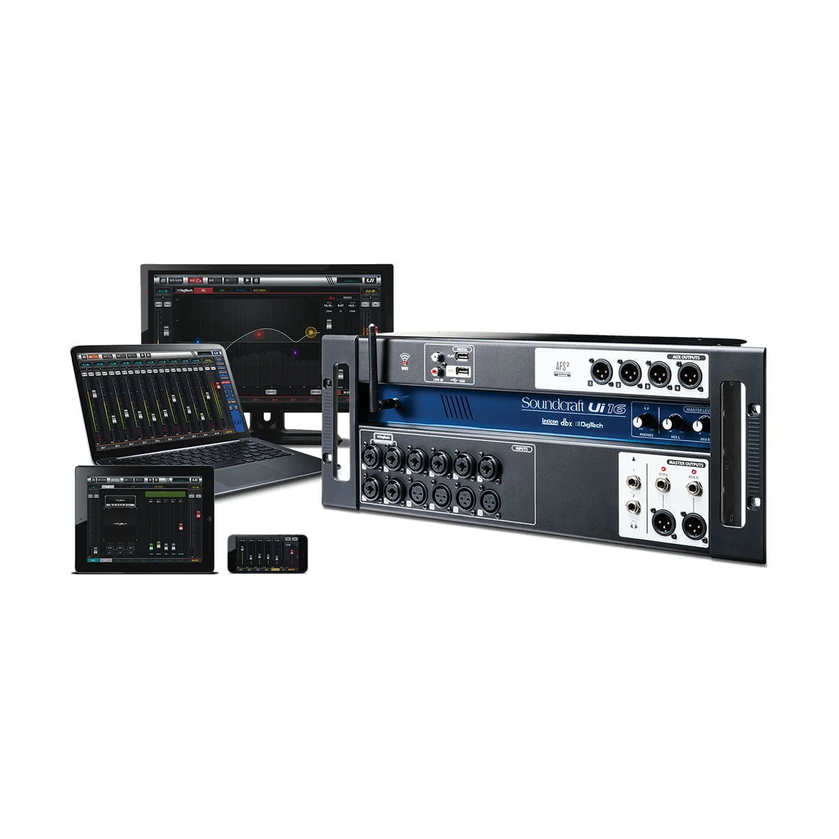 Soundcraft Ui16 Digital Mixer with Wireless Control - Image 3