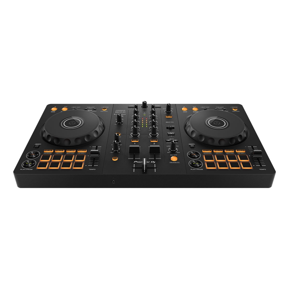 Pioneer DJ DDJ-FLX4 2-Channel DJ Controller_Angle