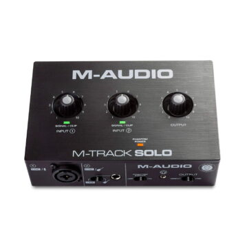 M-Audio M-Track Solo 2-Channel USB Audio Interface