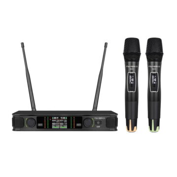 Dynatech G2R_G2HH Dual Hand Wireless Microphone with Case