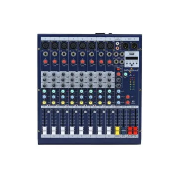Studiomaster Air 6U 6 Channel Mixer with USB 4 Studiomaster AiR 8U Mixer with USB