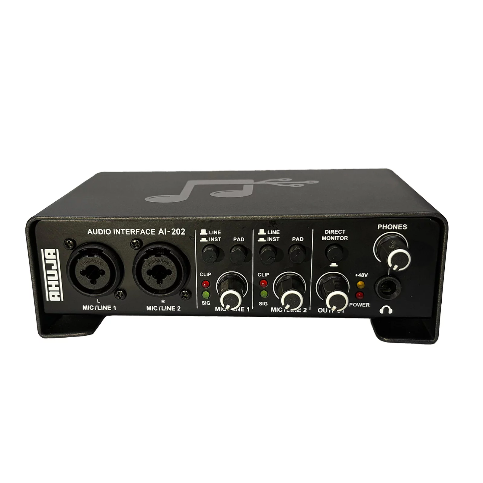 Ahuja AI-202 2 x 2 USB Audio Interface front