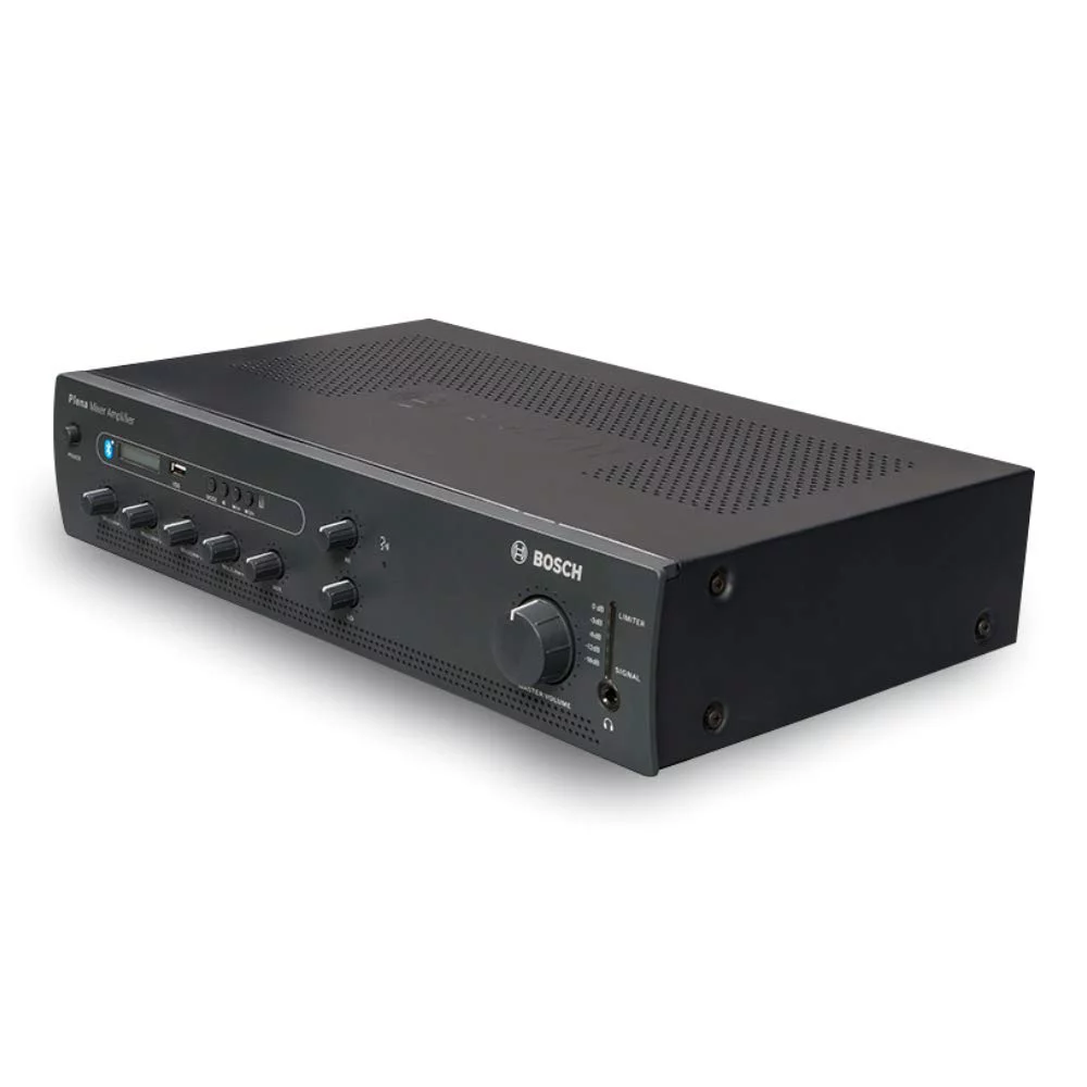 Bosch PLE-1ME120-3IN 120-Watt Mixer Amplifier with USB,Bluetooth angle 1