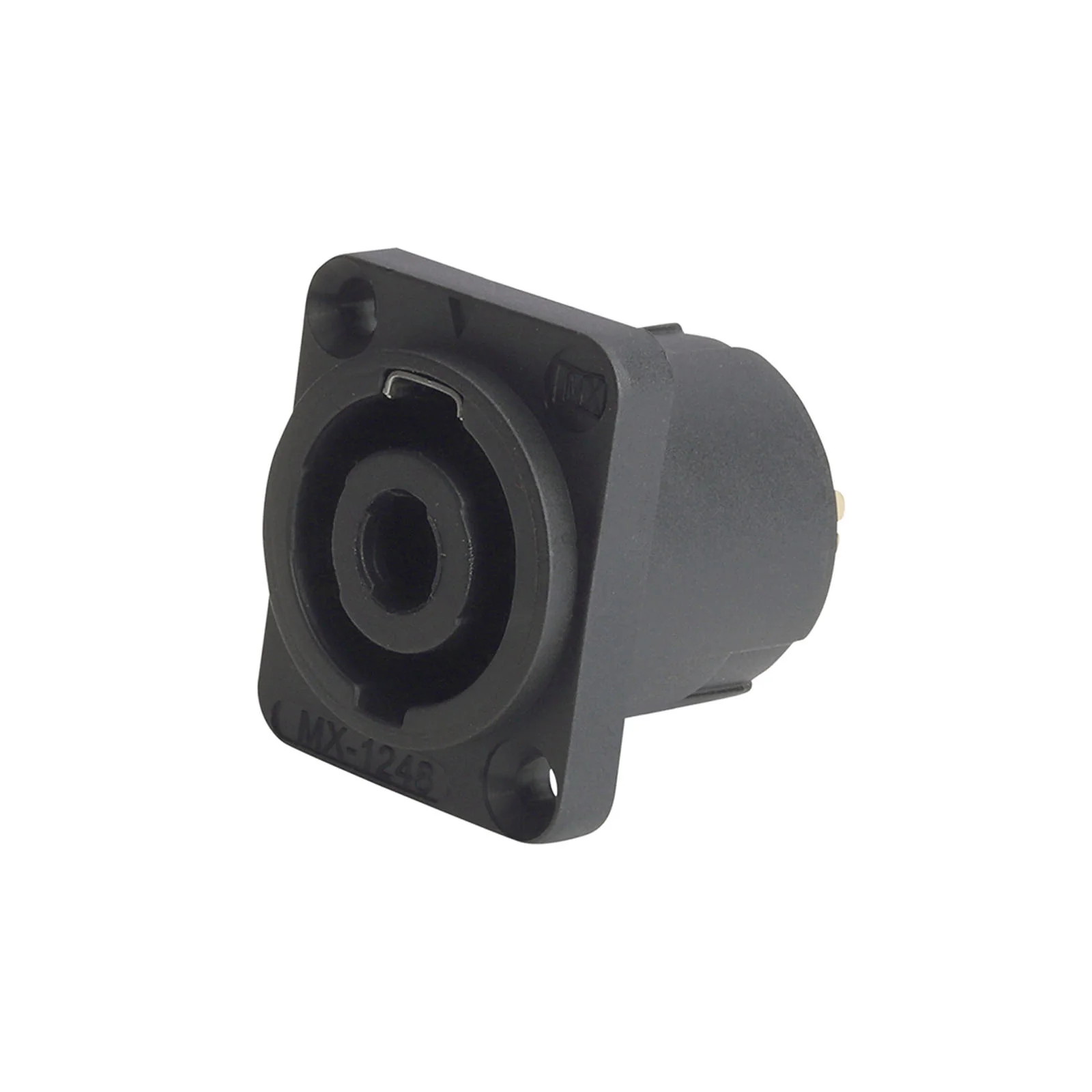 MX 4 Pin Speakon Socket - MX 1248 Angle