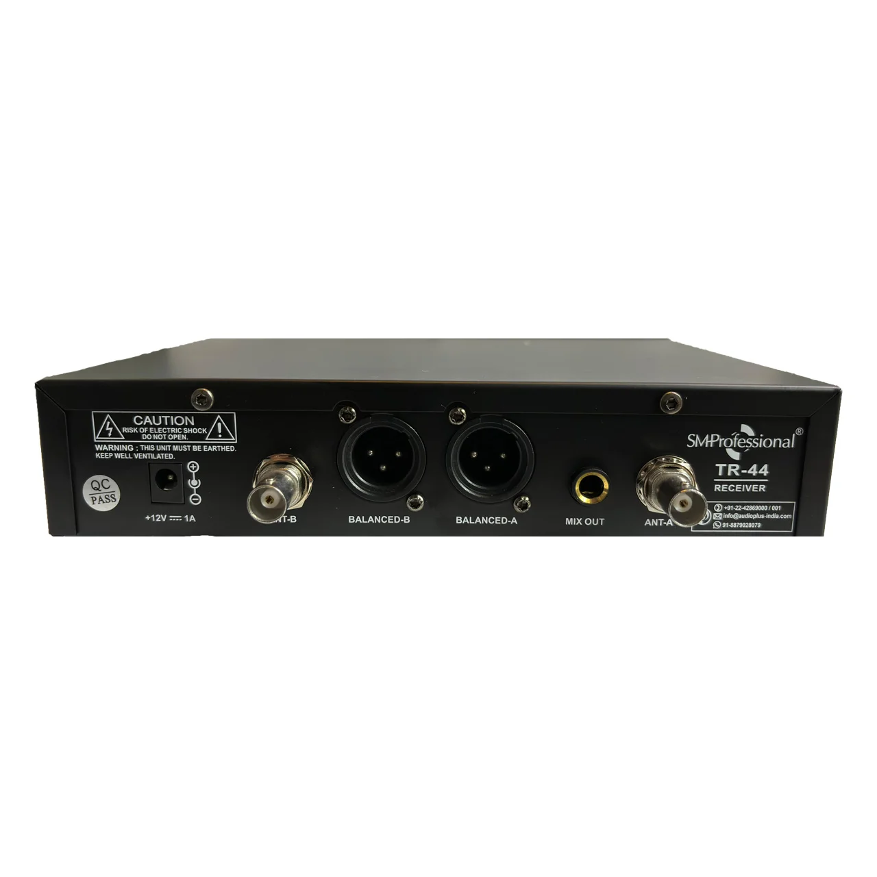 SM Professional TR 44 Receiver Backside