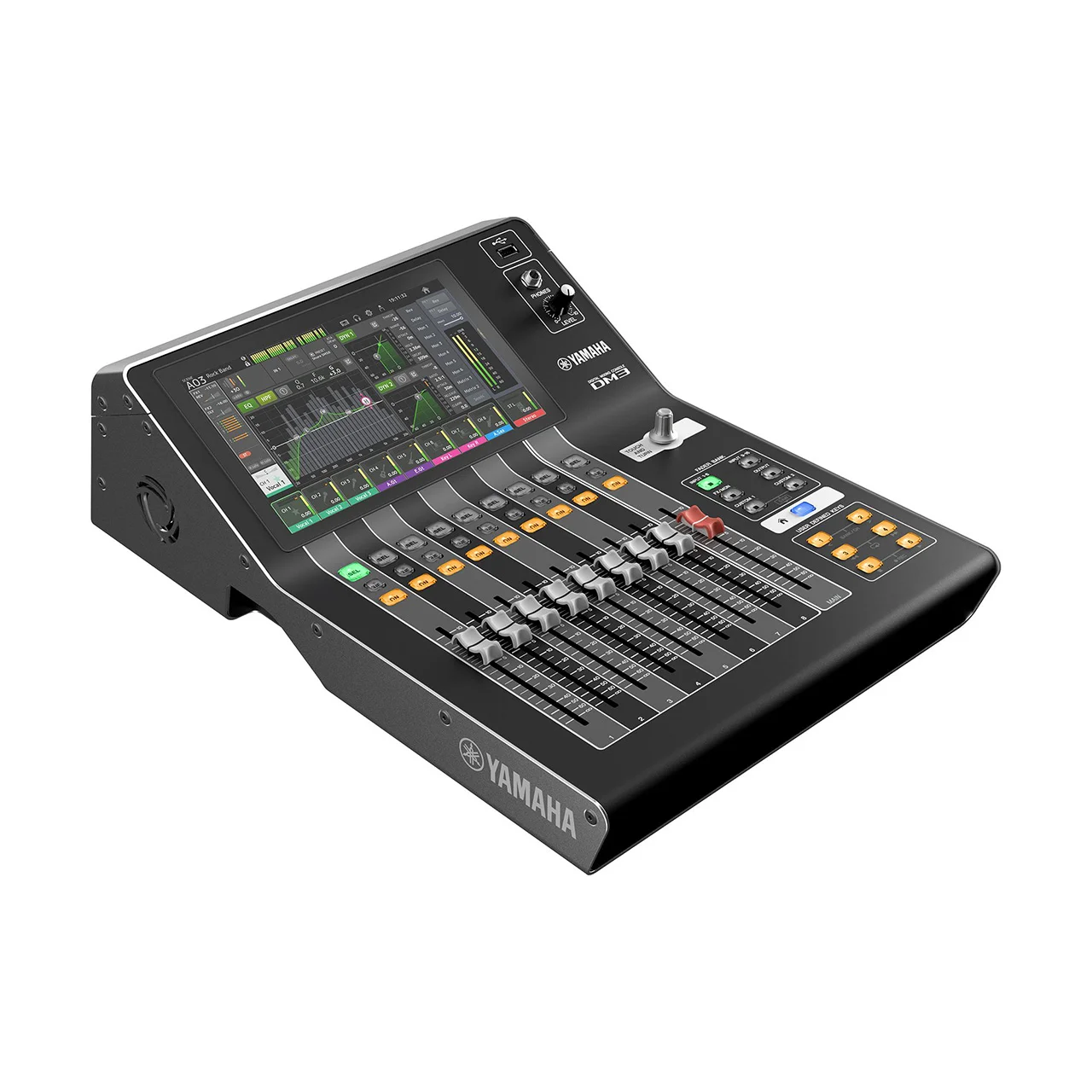 Yamaha DM3S 22-Channel Digital Mixer Angle 2