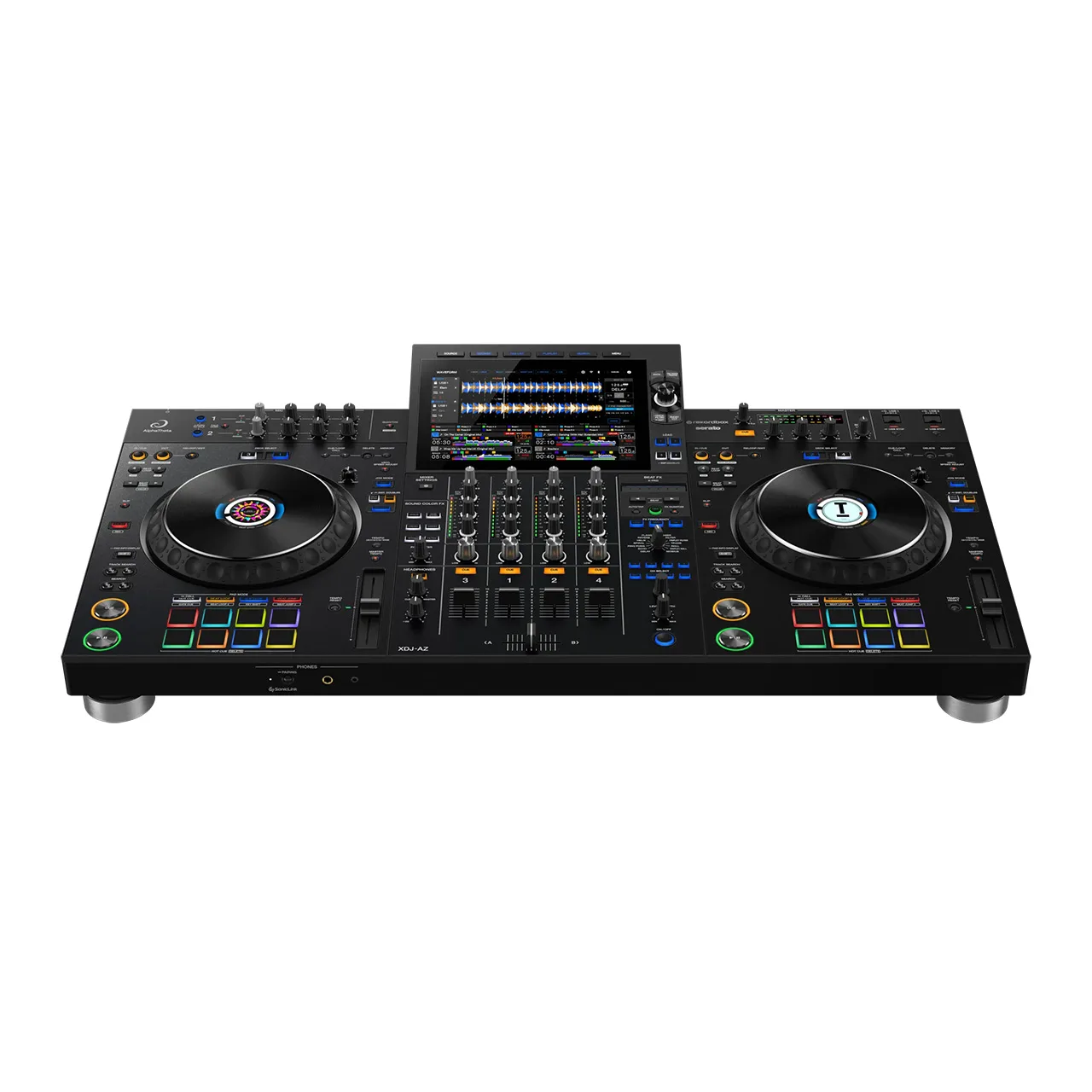 AlphaTheta XDJ-AZ 4 Channel All-in-One DJ System angle 1