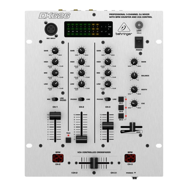 Behringer Pro Mixer Dx Professional Channel Dj Mixer Paras Pro Audio