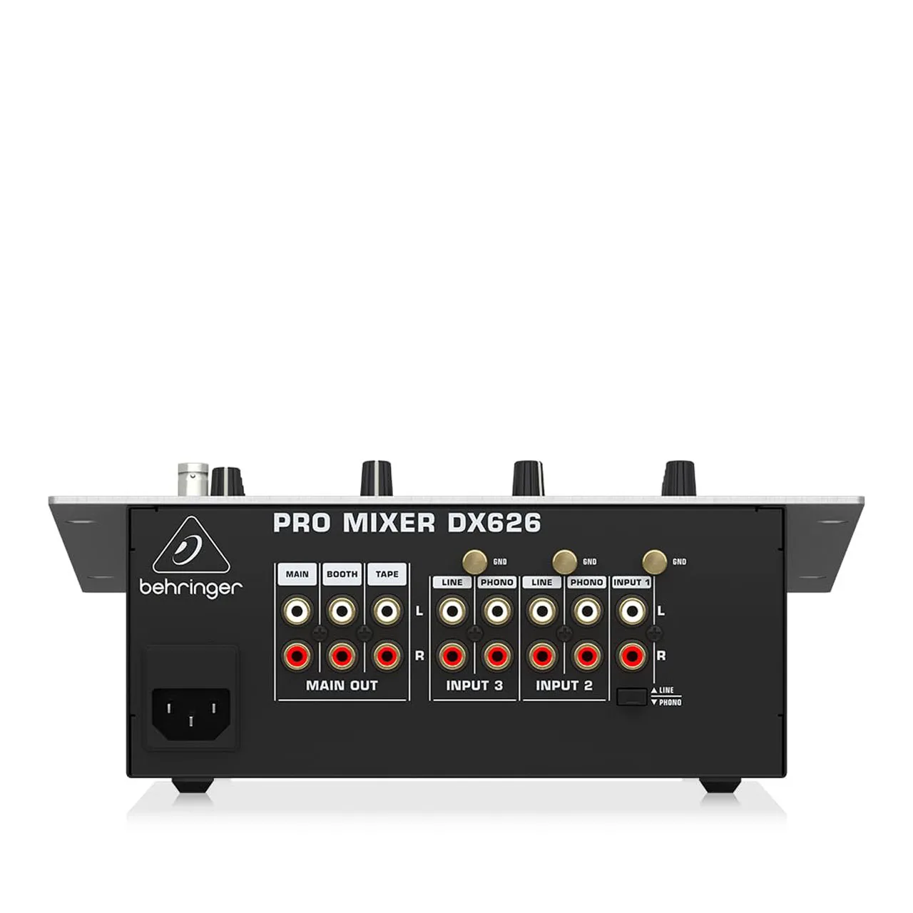 Behringer Pro Mixer DX626 DJ Mixer Input output