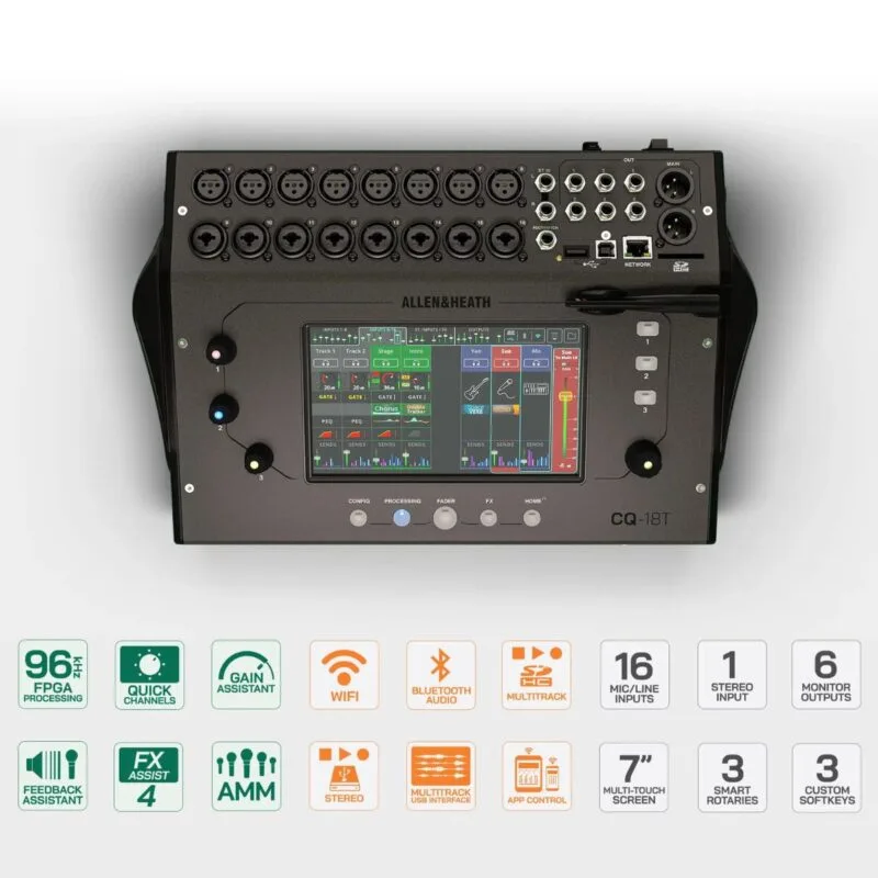 Allen & Heath CQ-18T Features