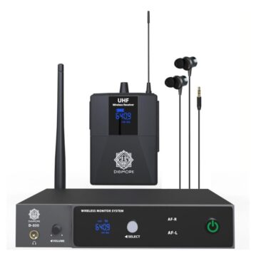 Digimore D-800 Uhf Wireless In-Ear Monitor System with Earphones
