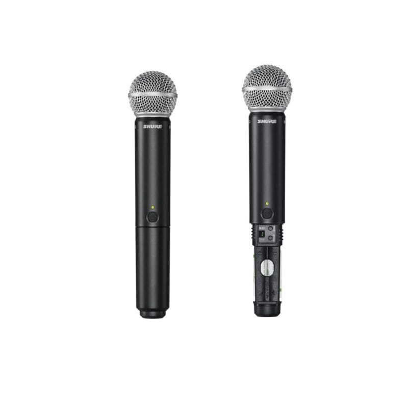 Shure BLX288_PG58 Dual Channel Wireless Microphone Hand