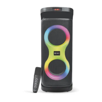 Toreto Party Thrillz Bluetooth Speaker with Wireless Karaoke Mic