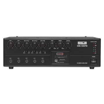 Ahuja SSB-120DPM Medium Wattage PA Mixer Amplifier 120 Watts WITH Built-in Digital Player