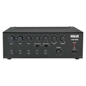 Ahuja SSB-80M Medium Wattage PA Mixer Amplifier 80 Watts