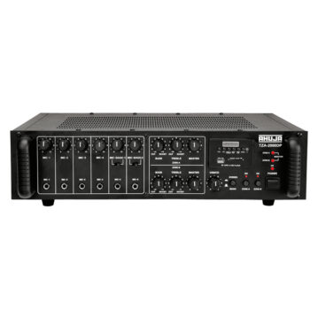 Ahuja TZA-2000DP 2 ZONE PA Mixer Amplifier 200 Watts WITH Built-in Digital Player