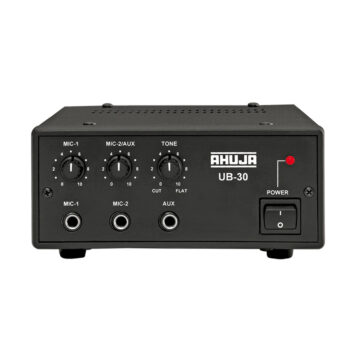 Ahuja UB-30 Low Wattage PA Mixer Amplifier