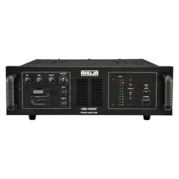 Ahuja UBA-500DP DJ & PA Power Amplifier with Built-in Digital Player