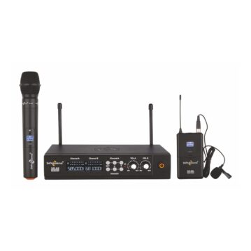 Home: PARAS PRO AUDIO 104 Studiomaster XR 80 HL Wireless Microphone with 80 Selectable Channels